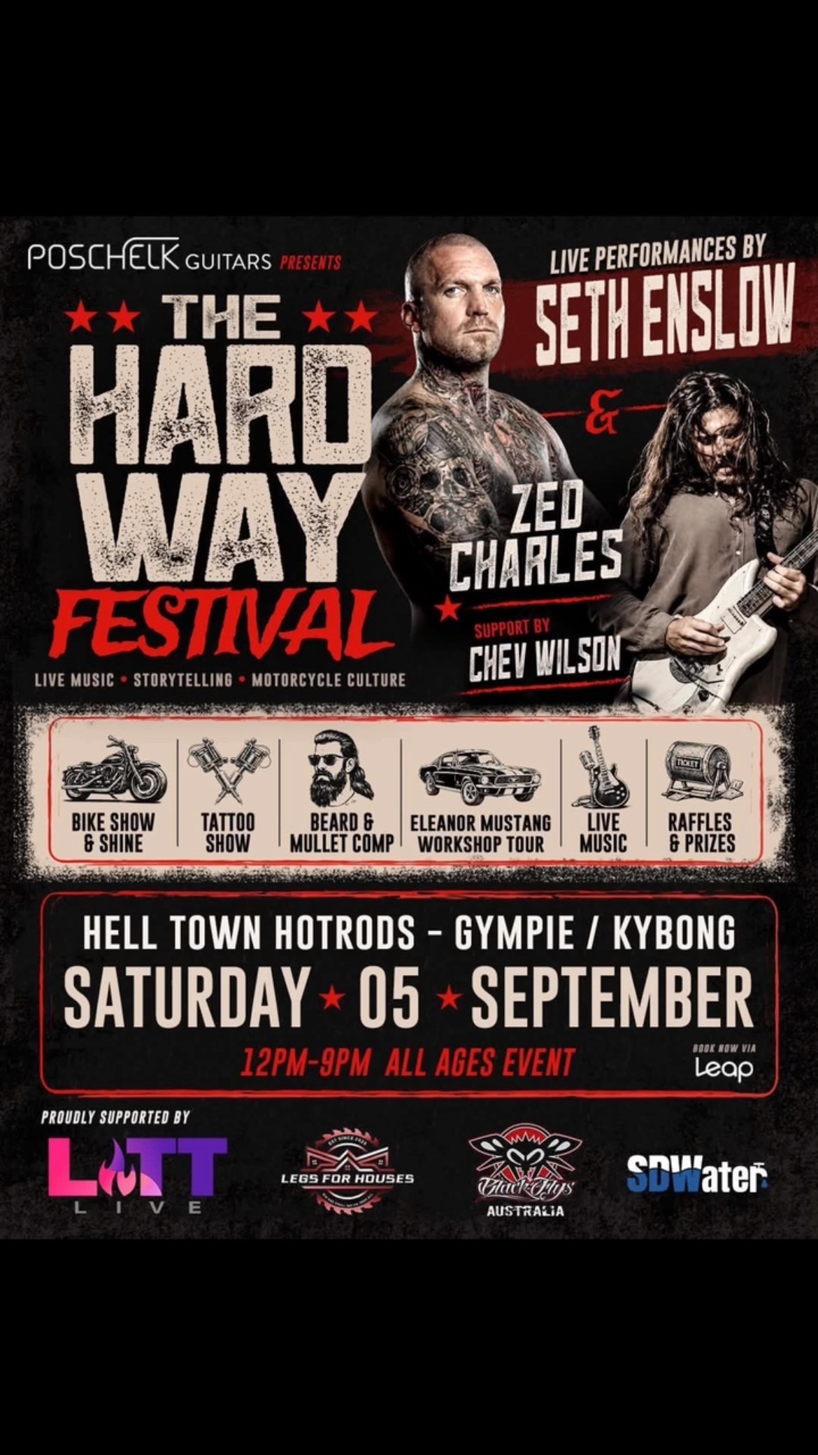 The Hard Way Festival — Muscle spectator event in Brisbane, QLD on Saturday 5 September 2026