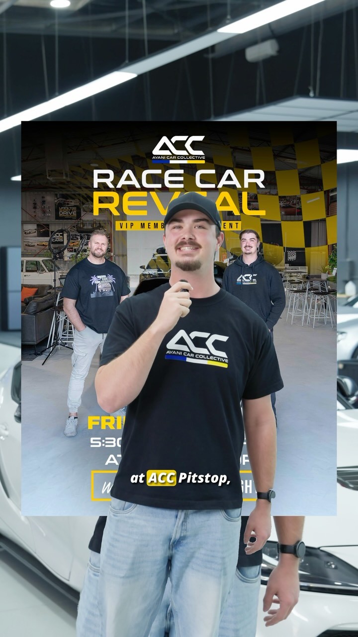 Race Car Reveal — Exotic car meet in Perth, WA on Friday 11 September 2026