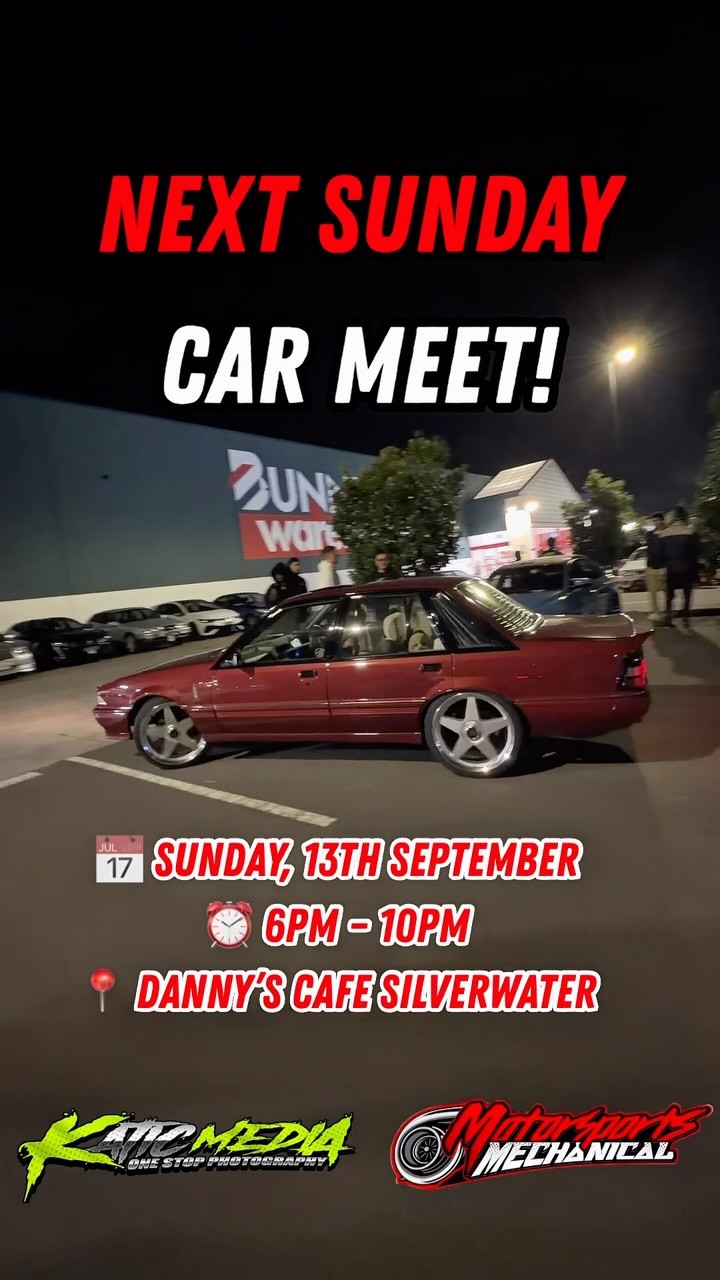 Katicmedia x Motorsport Mechanical Meet — JDM/Muscle car meet in Sydney, NSW on Sunday 13 September 2026