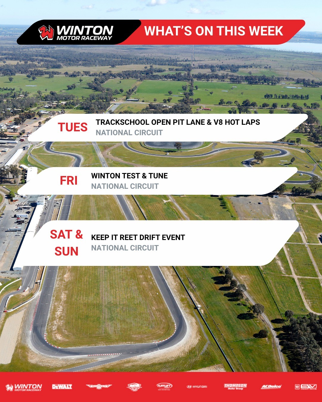 Spring Drift Reetsuri — JDM track day in Melbourne, VIC on Saturday 12 September 2026