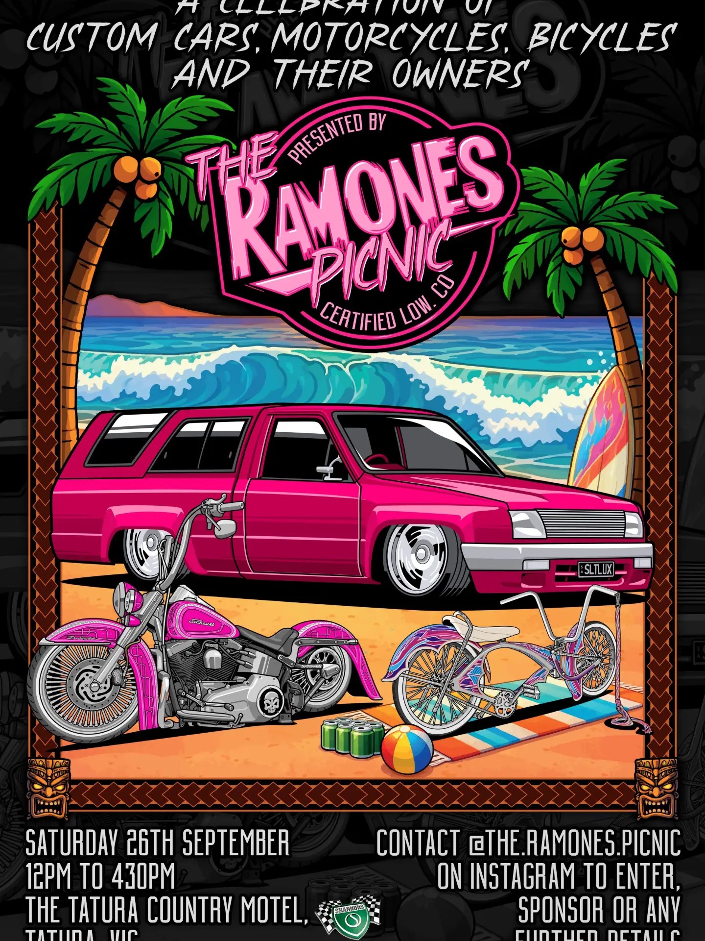 The Ramones Picnic — Classic/Stance car meet in Melbourne, VIC on Saturday 26 September 2026