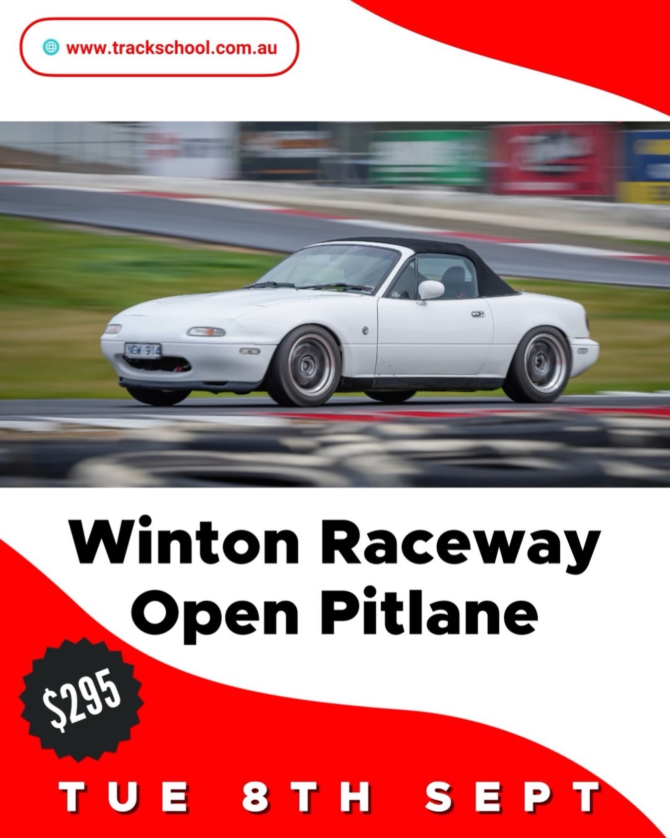 Winton Raceway Open Pitlane — JDM/Euro track day in Melbourne, VIC on Tuesday 8 September 2026