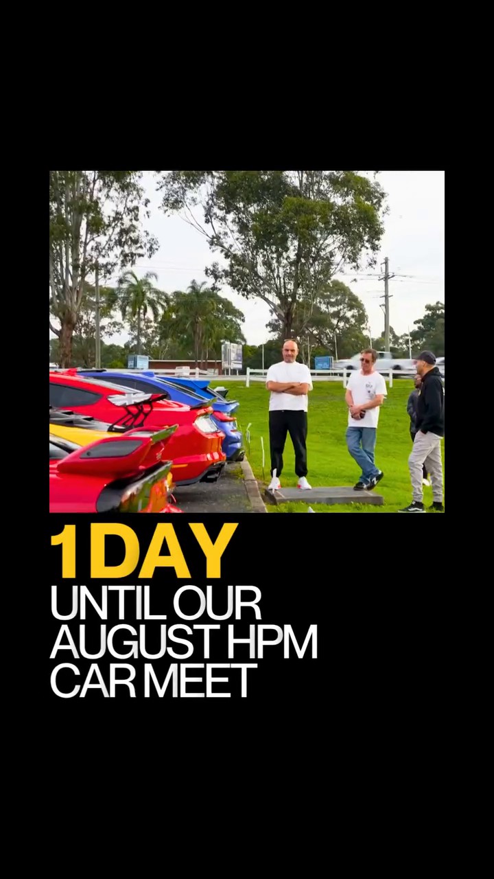 HPM Saturday Arvo — car meet in Sydney, NSW on Saturday 15 August 2026