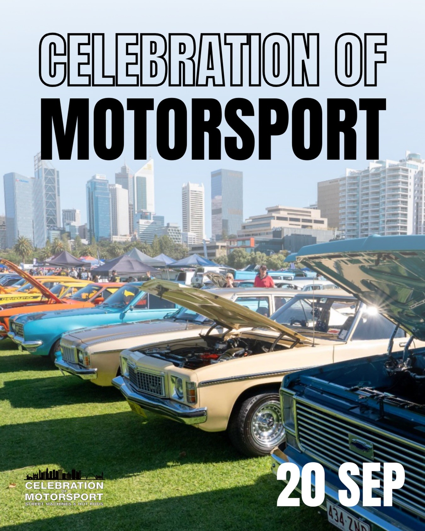 Celebration of Motorsport — Exotic/Classic car meet in Perth, WA on Sunday 20 September 2026