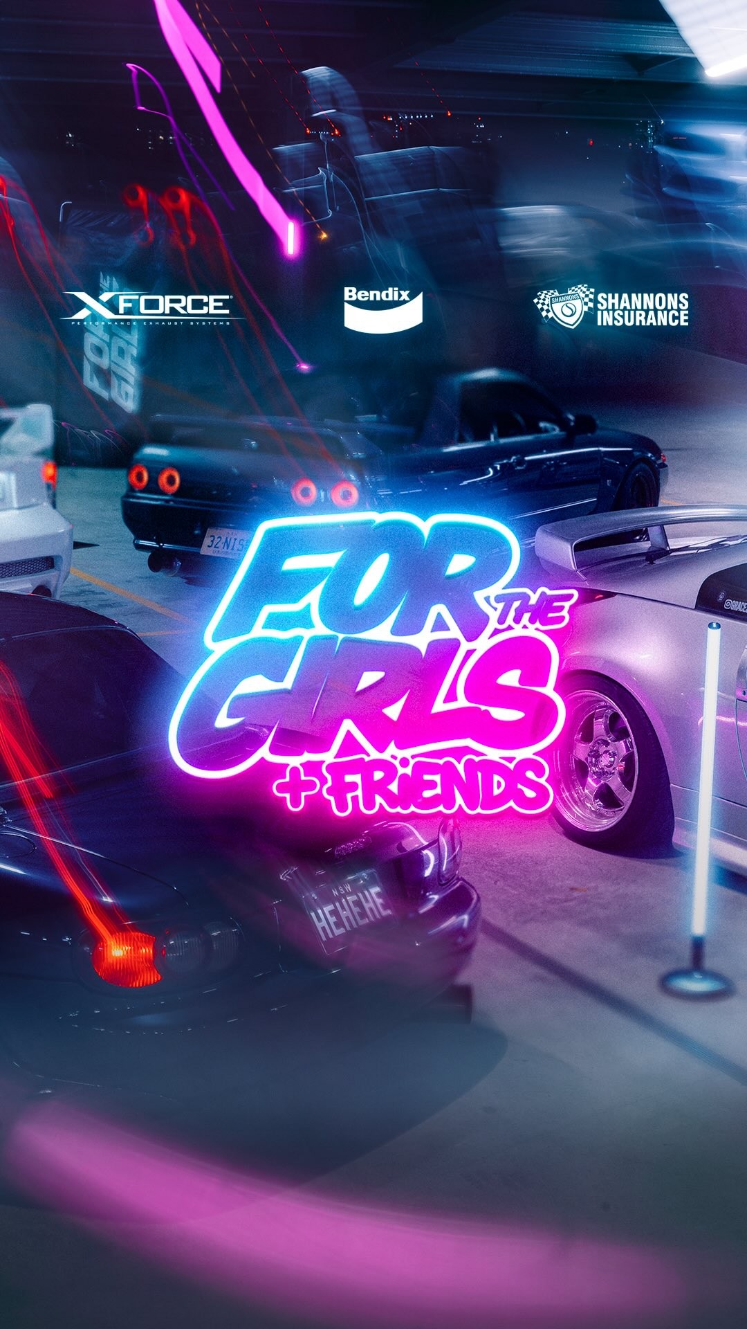 For The Girls + Friends 2026 — JDM car meet in Sydney, NSW on Saturday 24 October 2026