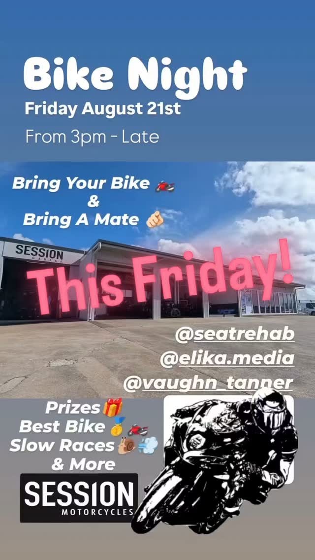 Bike Night — car meet in Sunshine Coast, QLD on Friday 21 August 2026