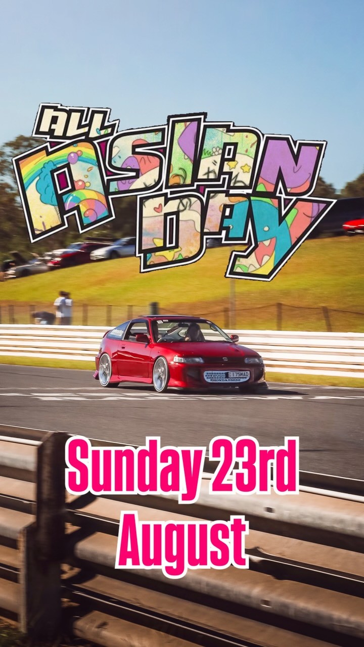 All Asian Day — JDM spectator event in Brisbane, QLD on Sunday 23 August 2026