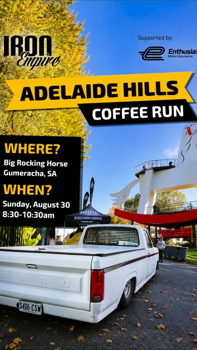 Adelaide Hills Coffee Run — car meet in Adelaide, SA on Sunday 30 August 2026