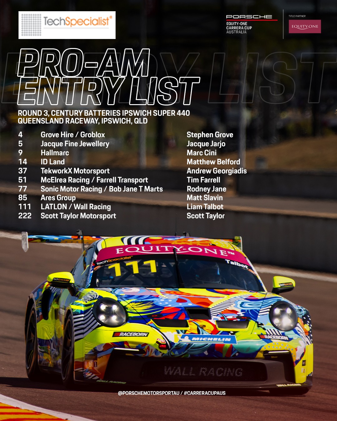 Century Batteries Ipswich Super 440 — Euro spectator event in Brisbane, QLD on Saturday 22 August 2026