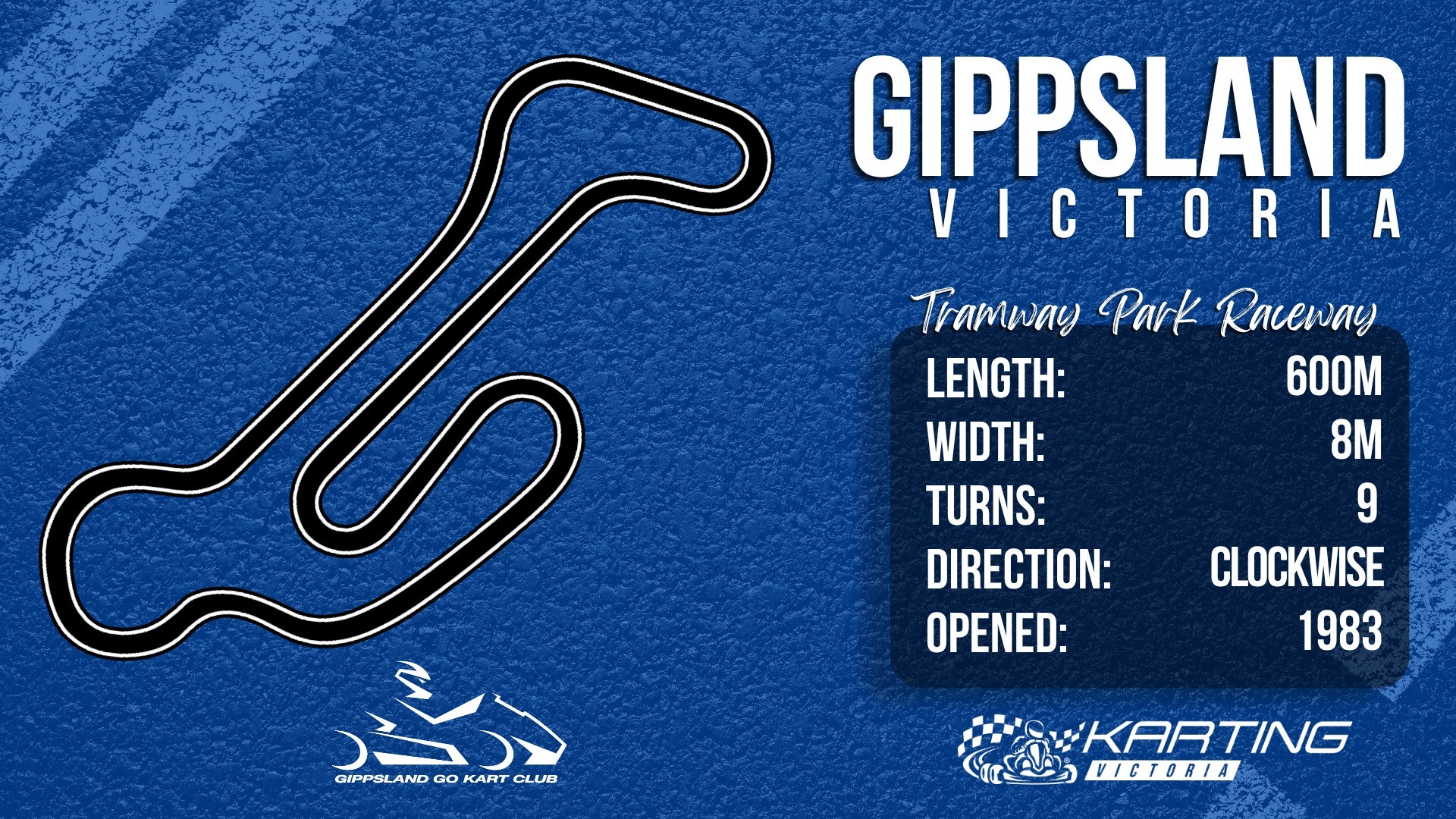 Gippsland Go Kart Club August Club Day — track day in Melbourne, VIC on Sunday 23 August 2026