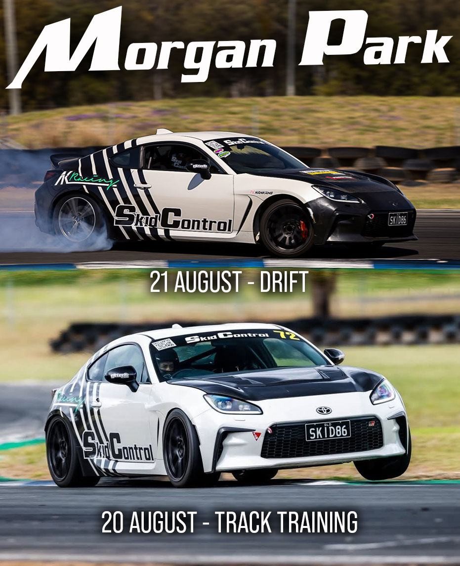 Morgan Park Track Training & Drift — JDM/Muscle track day in Brisbane, QLD on Thursday 20 August 2026