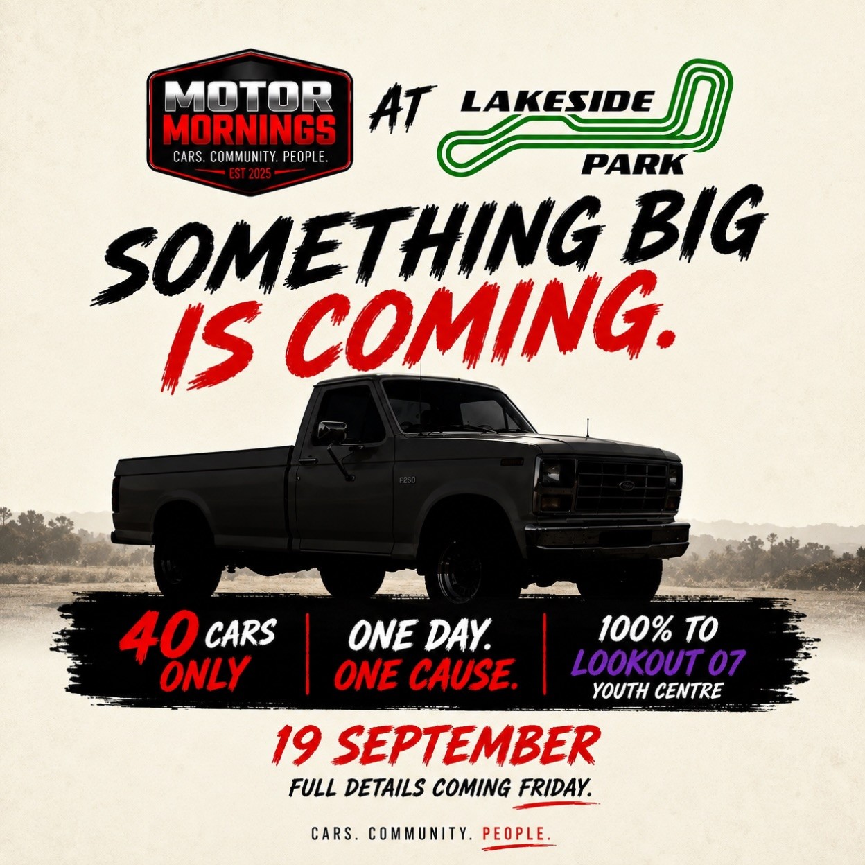 Motor Mornings at Lakeside Park — Classic/Muscle car meet in Brisbane, QLD on Saturday 19 September 2026