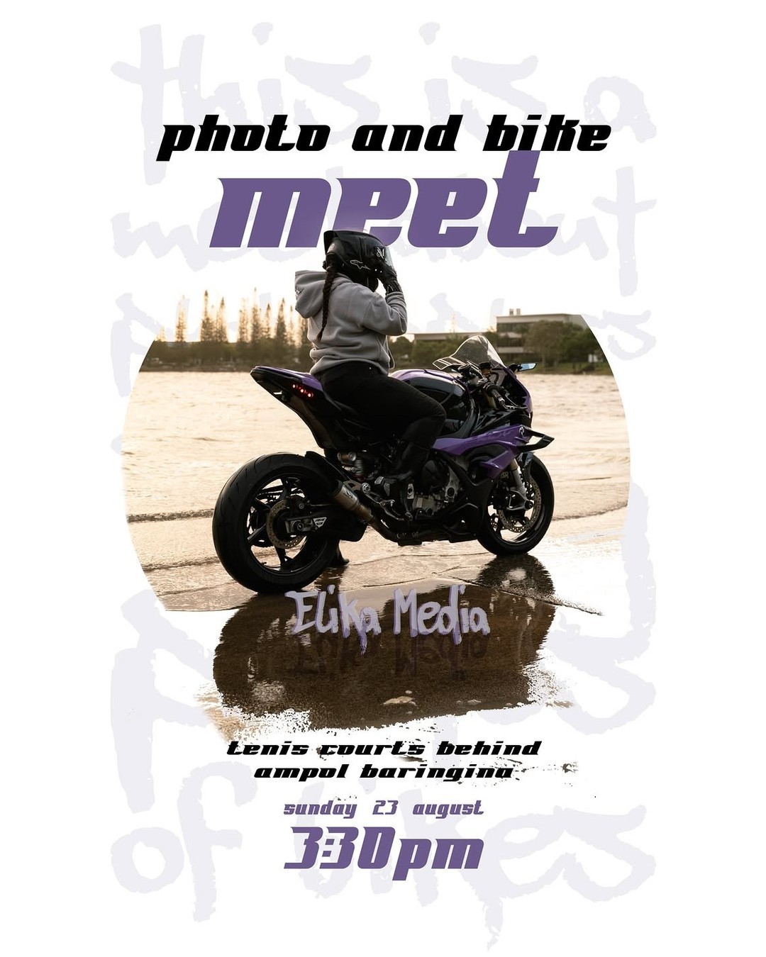 Photo and Bike Meet — car meet in Sunshine Coast, QLD on Sunday 23 August 2026
