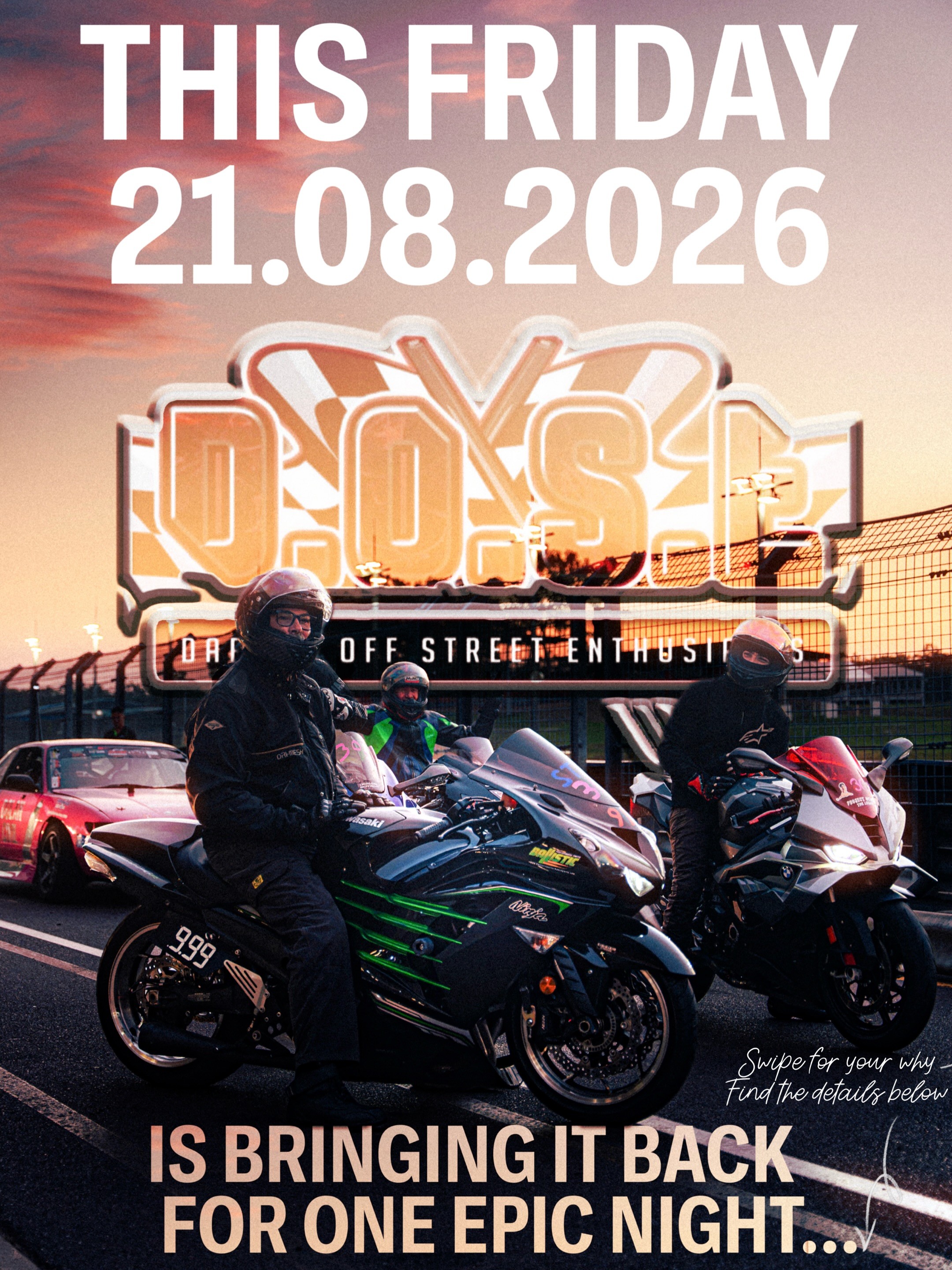 Darwin Roll Racing — JDM/Muscle track day in Darwin, NT on Friday 21 August 2026