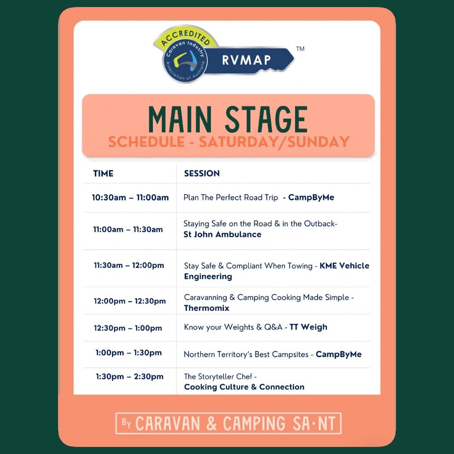 NT Caravan & Camping Show — 4x4 spectator event in Darwin, NT on Friday 21 August 2026