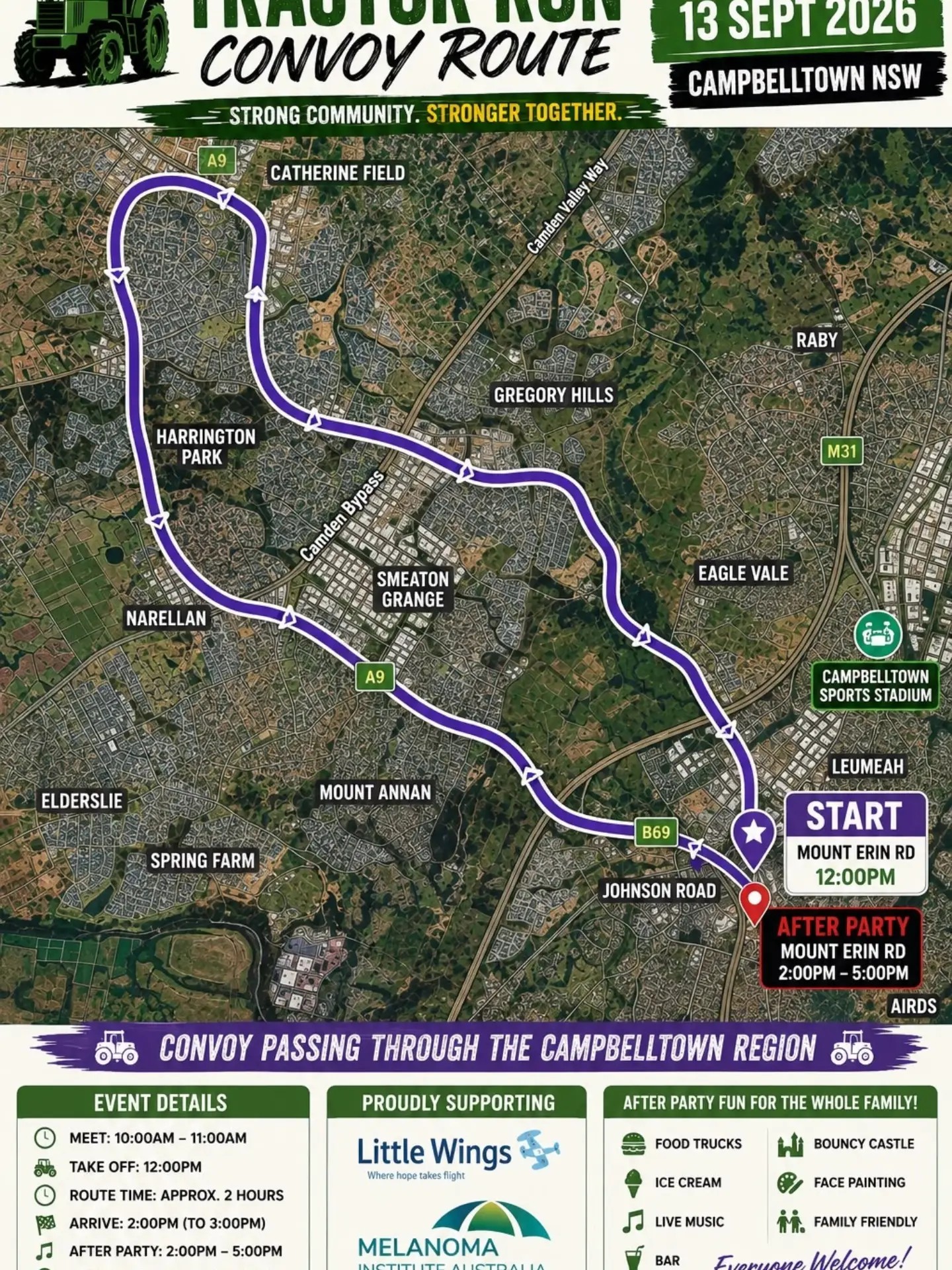 Tractor Run — car meet in Sydney, NSW on Sunday 13 September 2026
