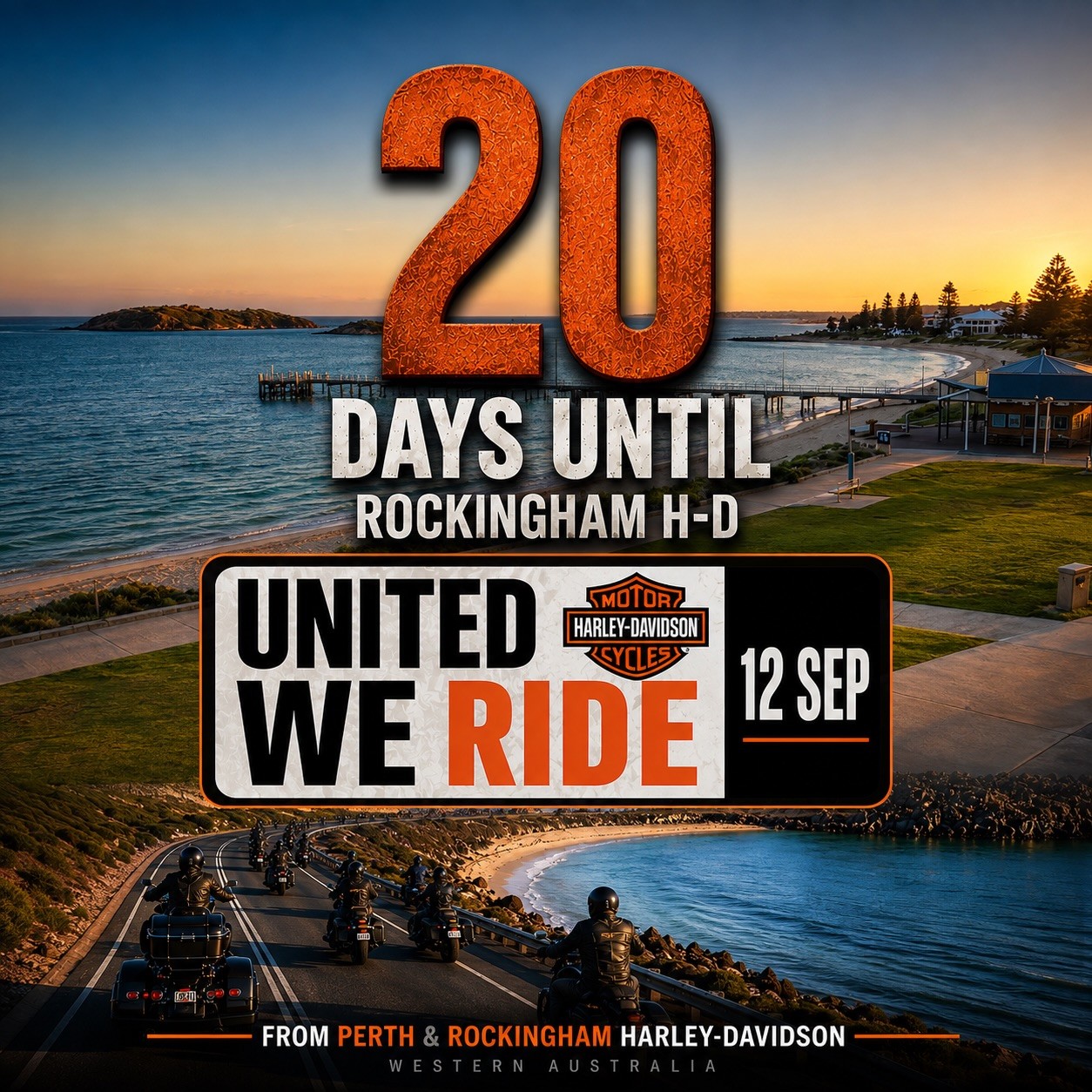 United We Ride — car meet in Perth, WA on Saturday 12 September 2026
