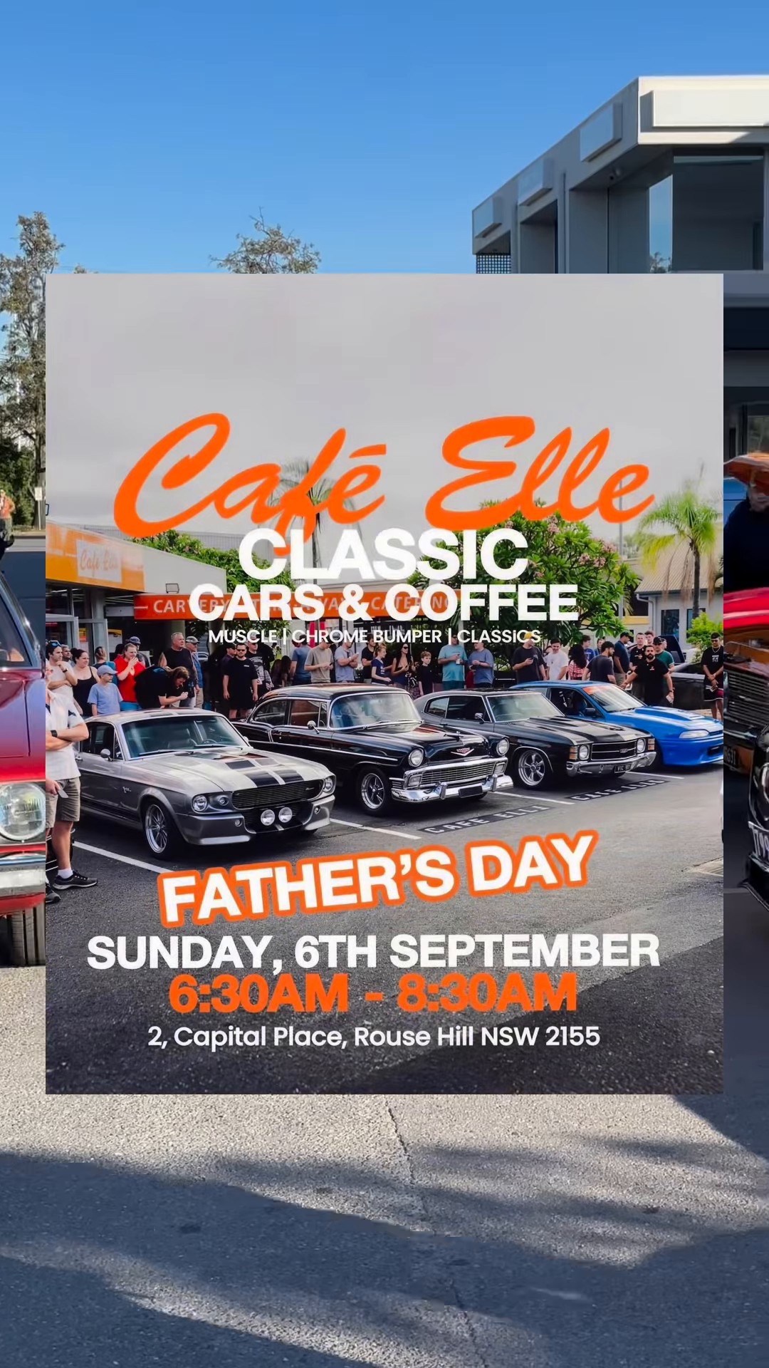 Cars and Coffee Round 2 — Classic/Euro car meet in Sydney, NSW on Sunday 6 September 2026