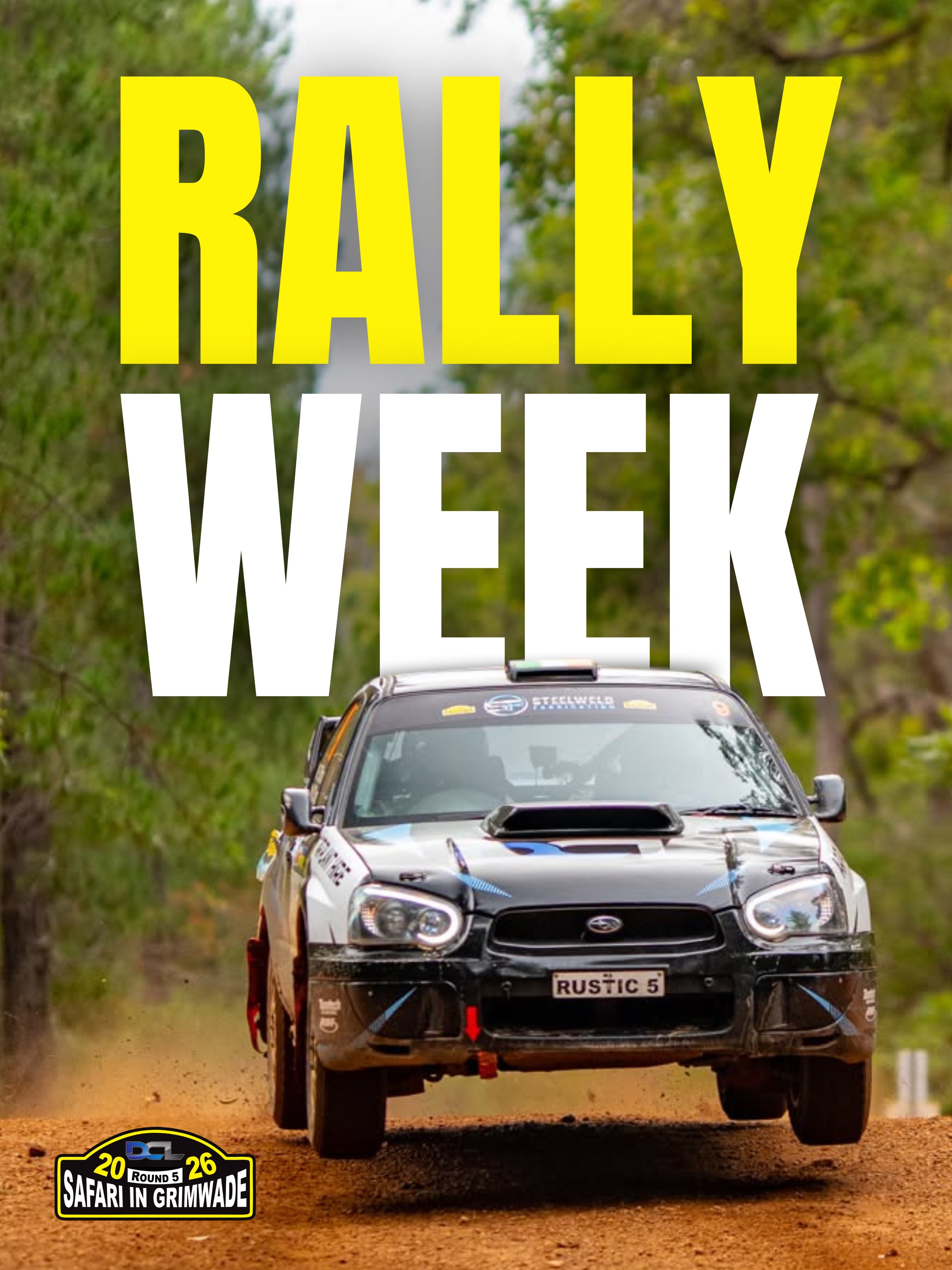 Safari in Grimwade Rally — JDM spectator event in Bunbury, WA on Saturday 29 August 2026