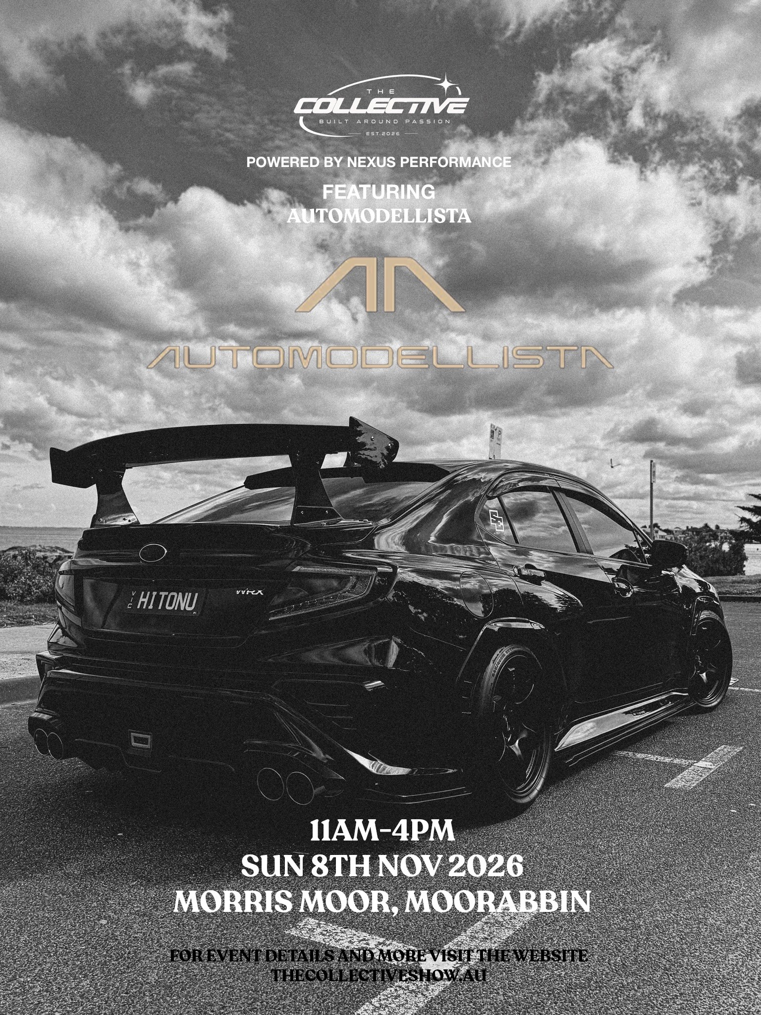 The Collective Show — JDM/Stance car meet in Melbourne, VIC on Sunday 8 November 2026