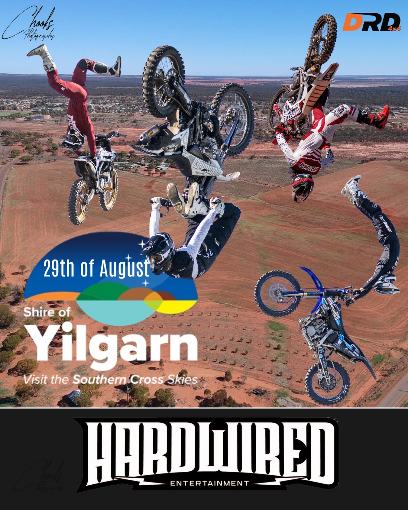Southern Cross Skies — 4x4 spectator event in Perth, WA on Saturday 29 August 2026