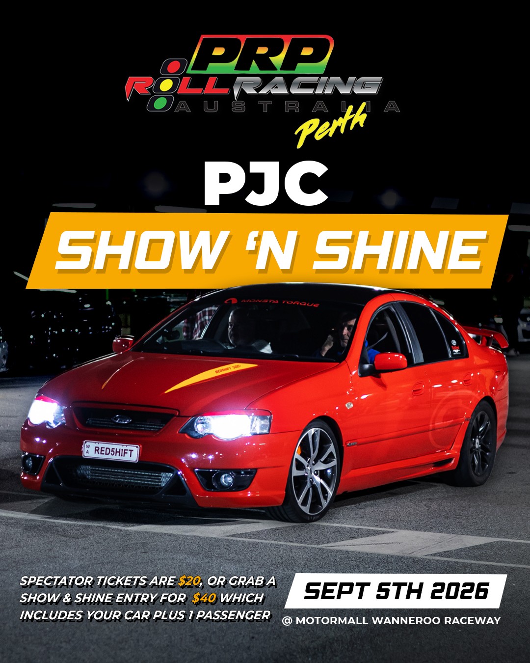 PJC Show 'n Shine — Euro/JDM car meet in Perth, WA on Saturday 5 September 2026
