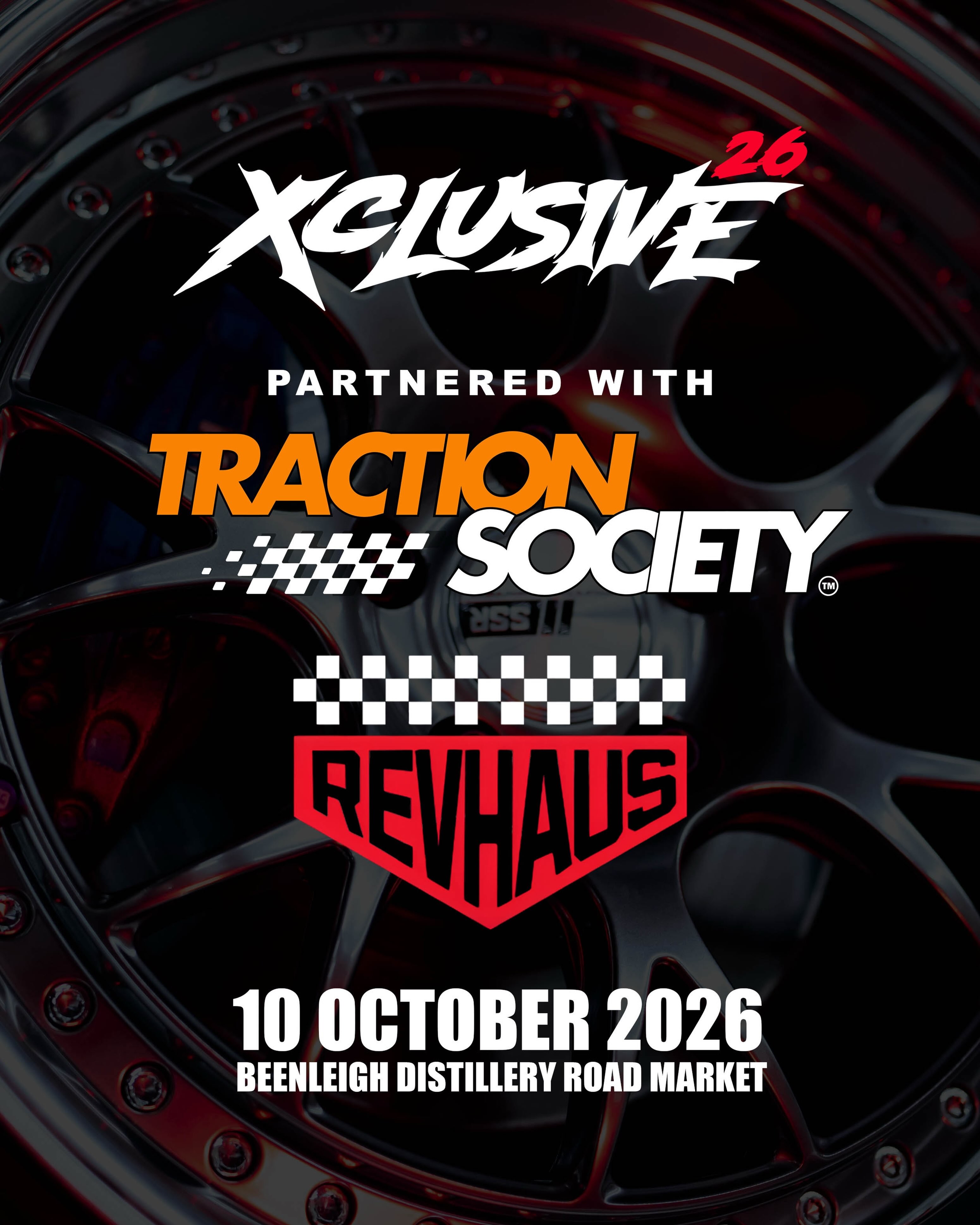 XCLUSIVE AU 2026 — JDM/Euro car meet in Gold Coast, QLD on Saturday 10 October 2026