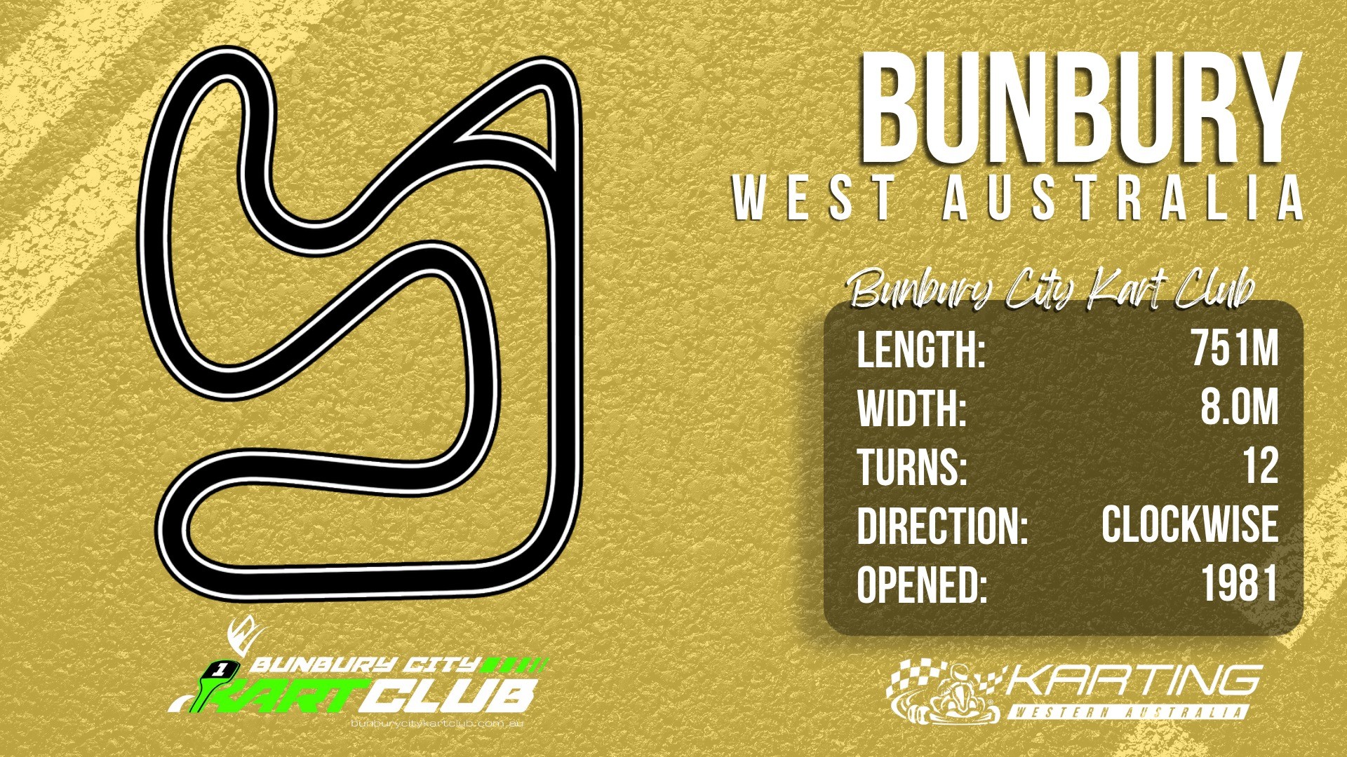 August 2026 Clubrun — track day in Bunbury, WA on Sunday 30 August 2026