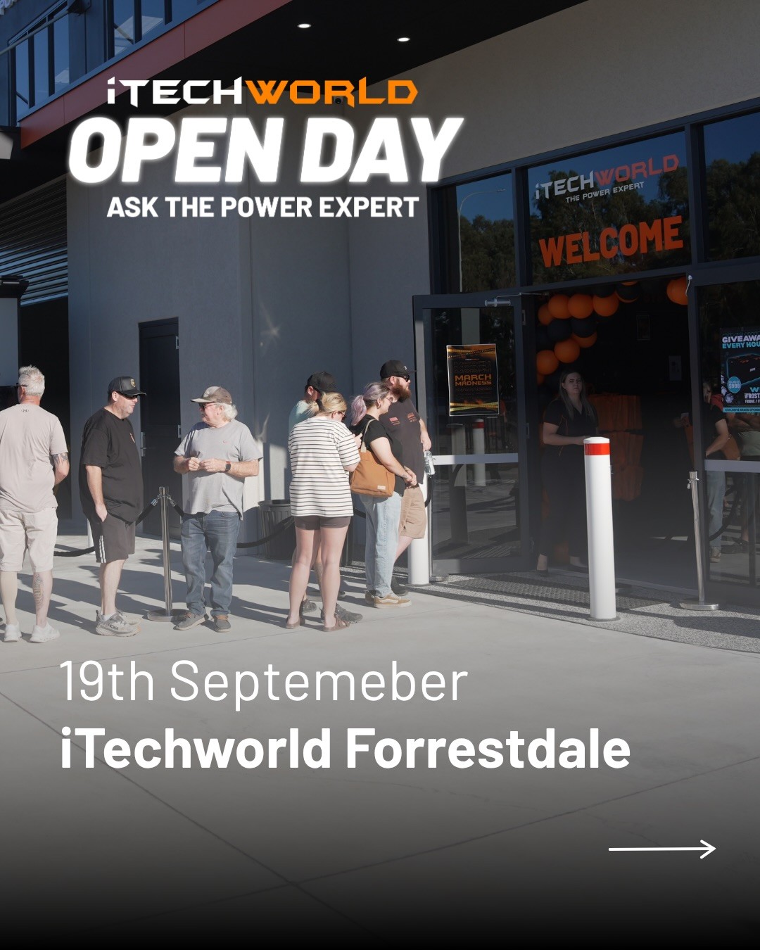 iTechworld Open Day — 4x4 car meet in Perth, WA on Saturday 19 September 2026