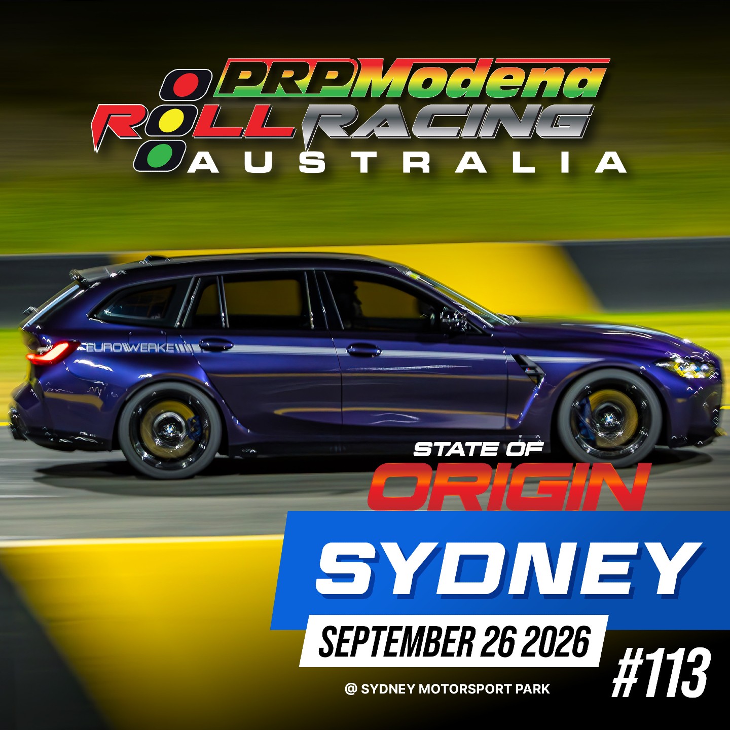 Roll Racing Sydney 113 — Euro/JDM track day in Sydney, NSW on Saturday 26 September 2026