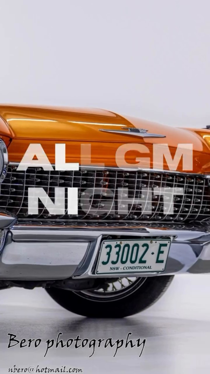 GM Night — Classic/Muscle car meet in Sydney, NSW on Saturday 29 August 2026