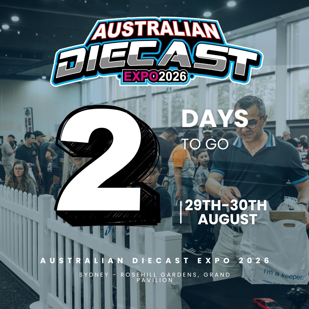 Australian Diecast Expo 2026 — spectator event in Sydney, NSW on Saturday 29 August 2026