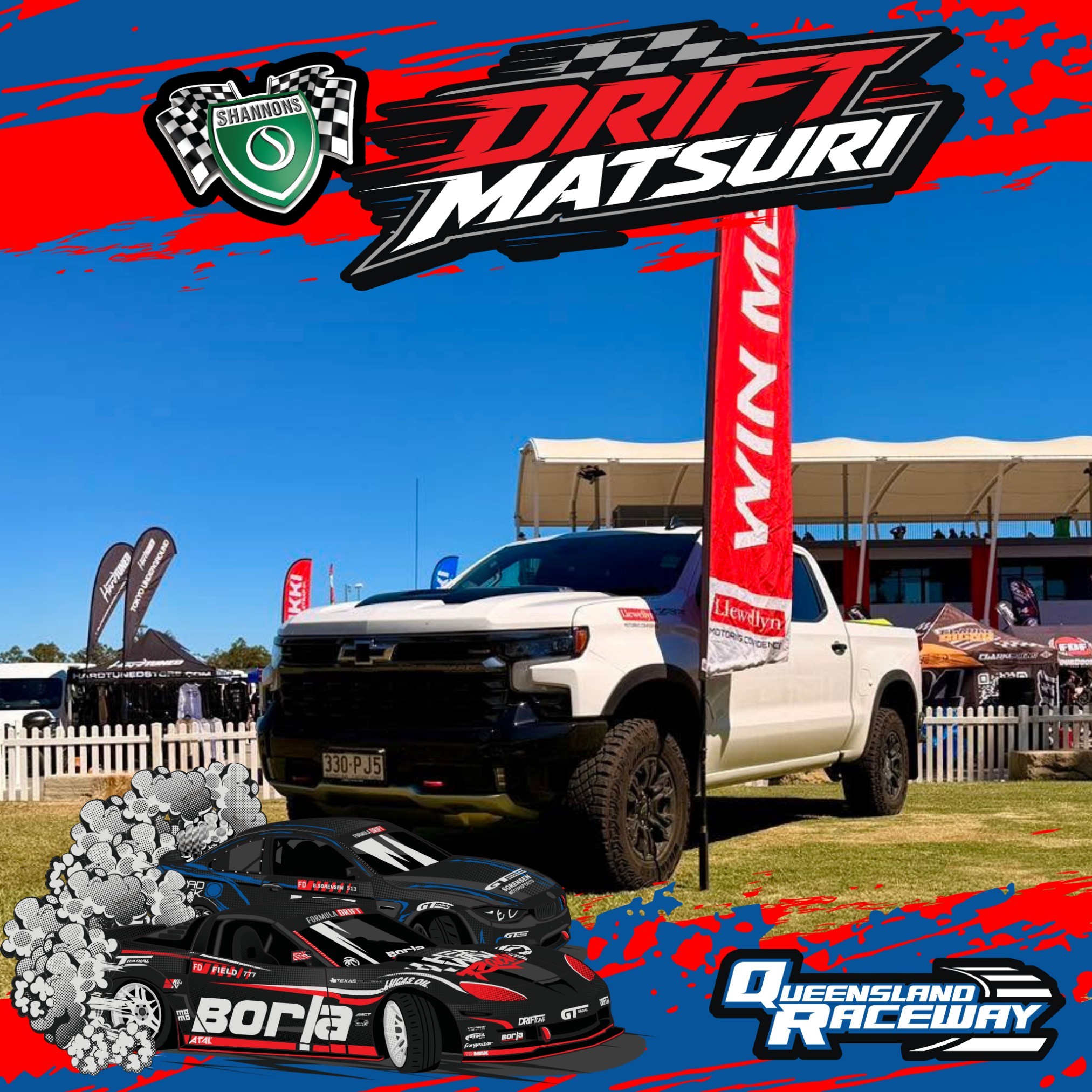 Drift Matsuri — JDM spectator event in Brisbane, QLD on Friday 2 October 2026