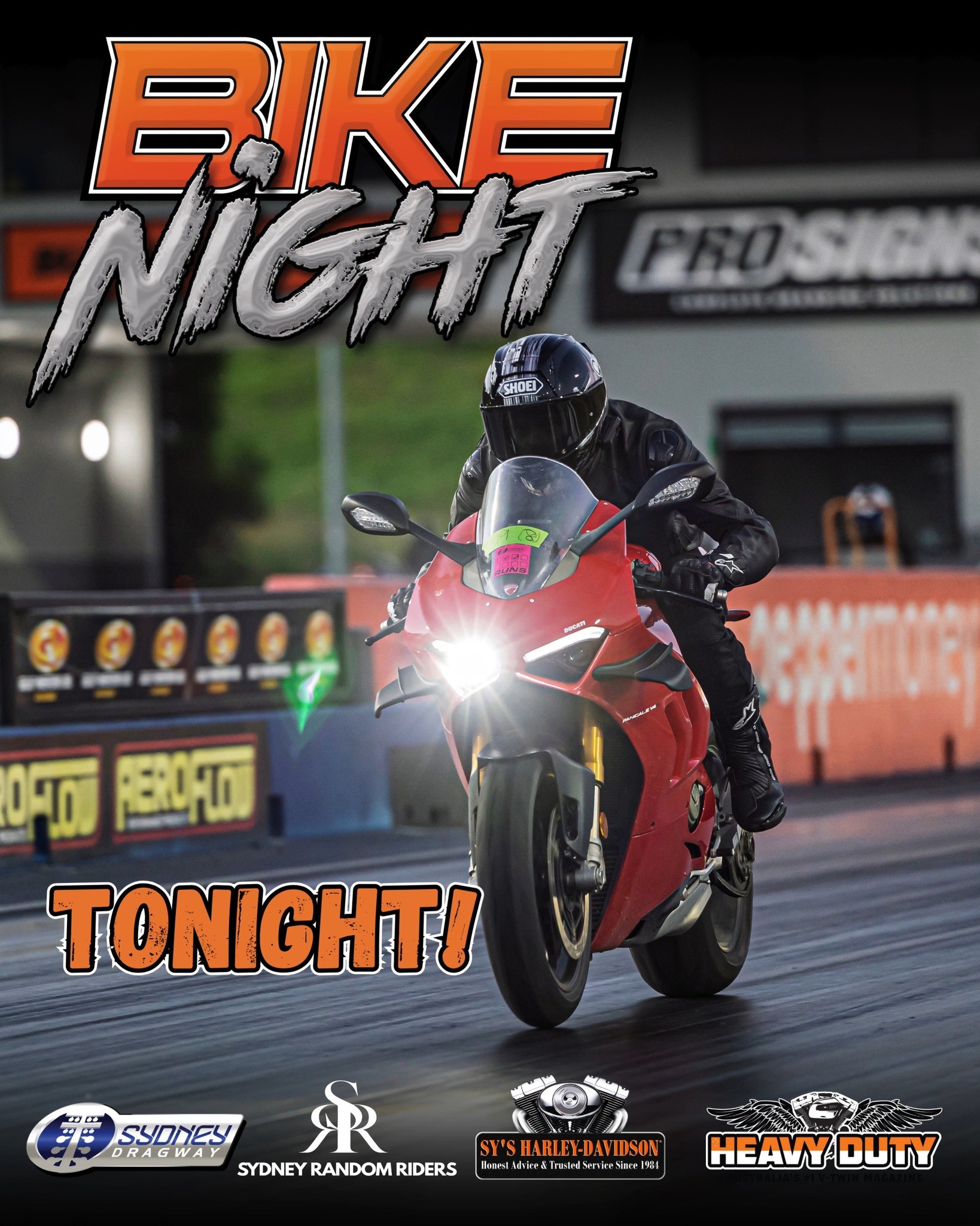 Bike Night — track day in Sydney, NSW on Friday 28 August 2026