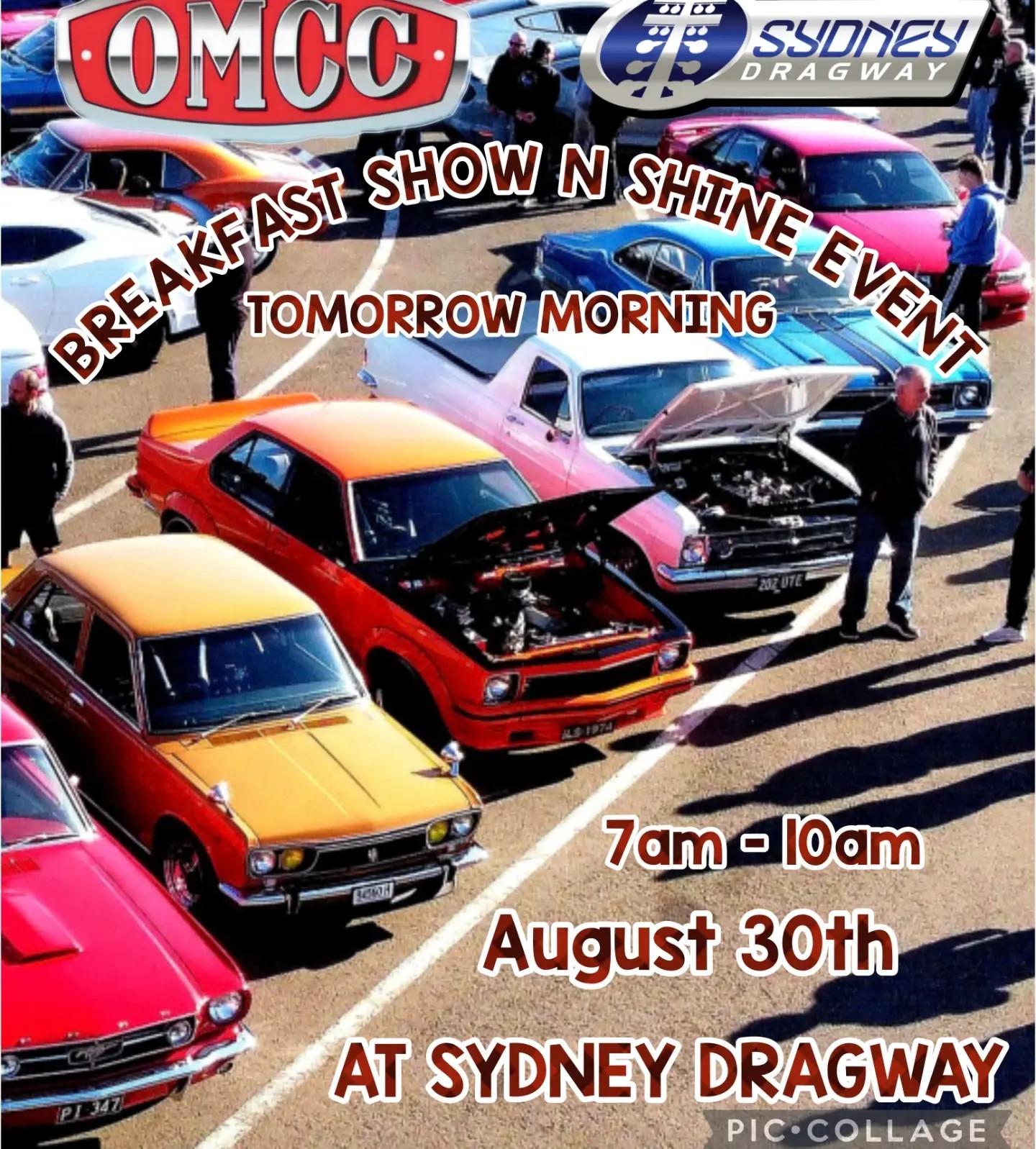 OMCC Breakfast Show N Shine Event — Classic/JDM car meet in Sydney, NSW on Sunday 30 August 2026