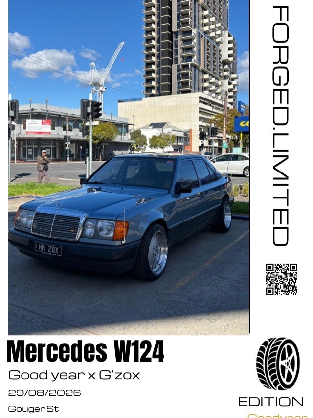 Mercedes W124 Edition — Euro/Classic car meet in Adelaide, SA on Saturday 29 August 2026