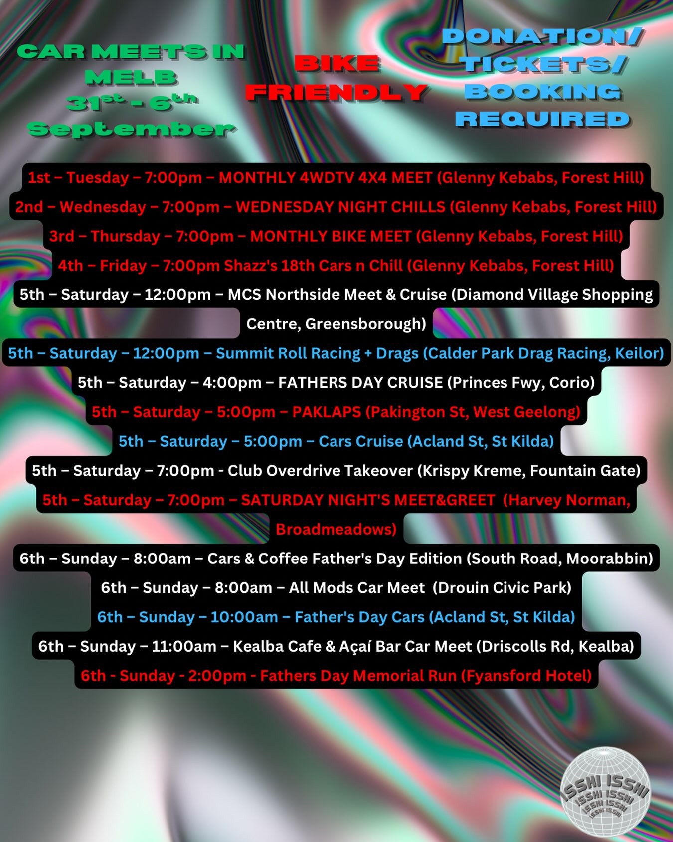 Monthly 4WDTV 4x4 Meet — 4x4 car meet in Melbourne, VIC on Tuesday 1 September 2026