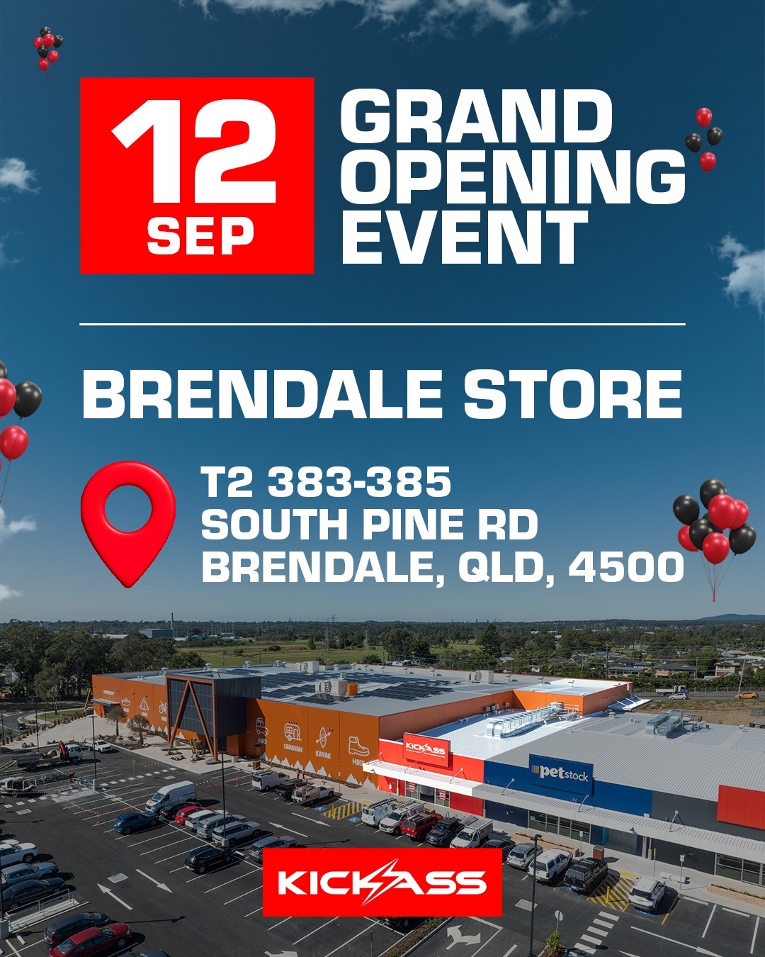 Grand Opening + Store Mania — 4x4 car meet in Brisbane, QLD on Saturday 12 September 2026