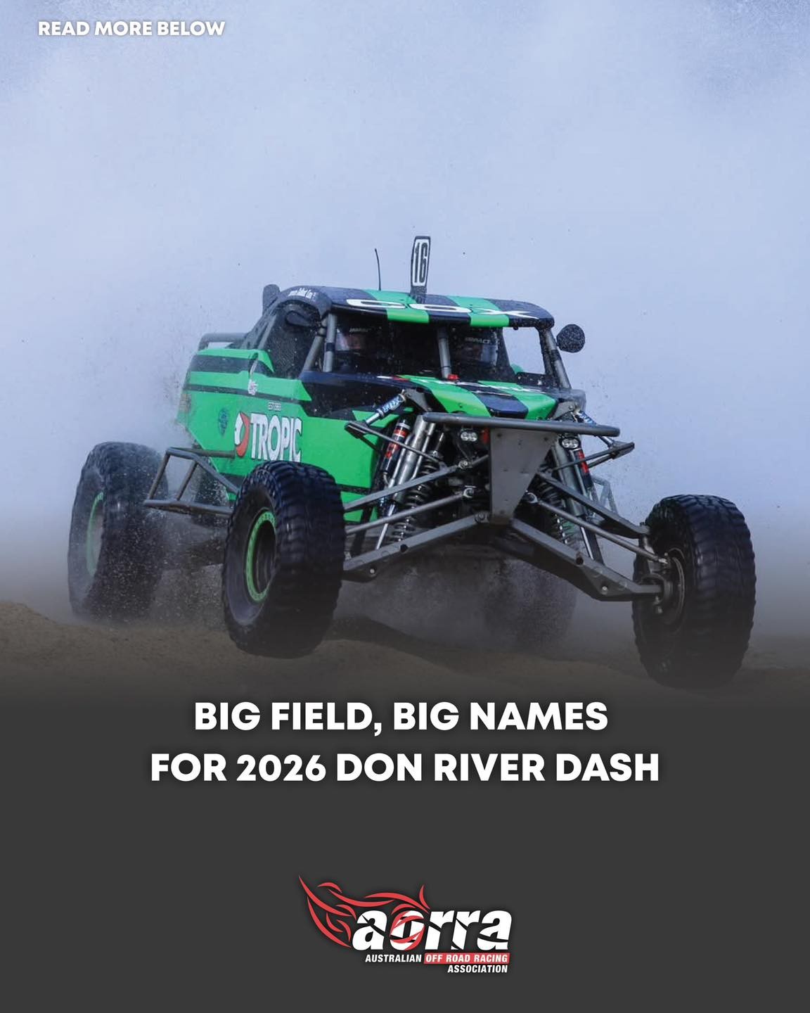 Don River Dash — 4x4 spectator event in Brisbane, QLD on Friday 4 September 2026