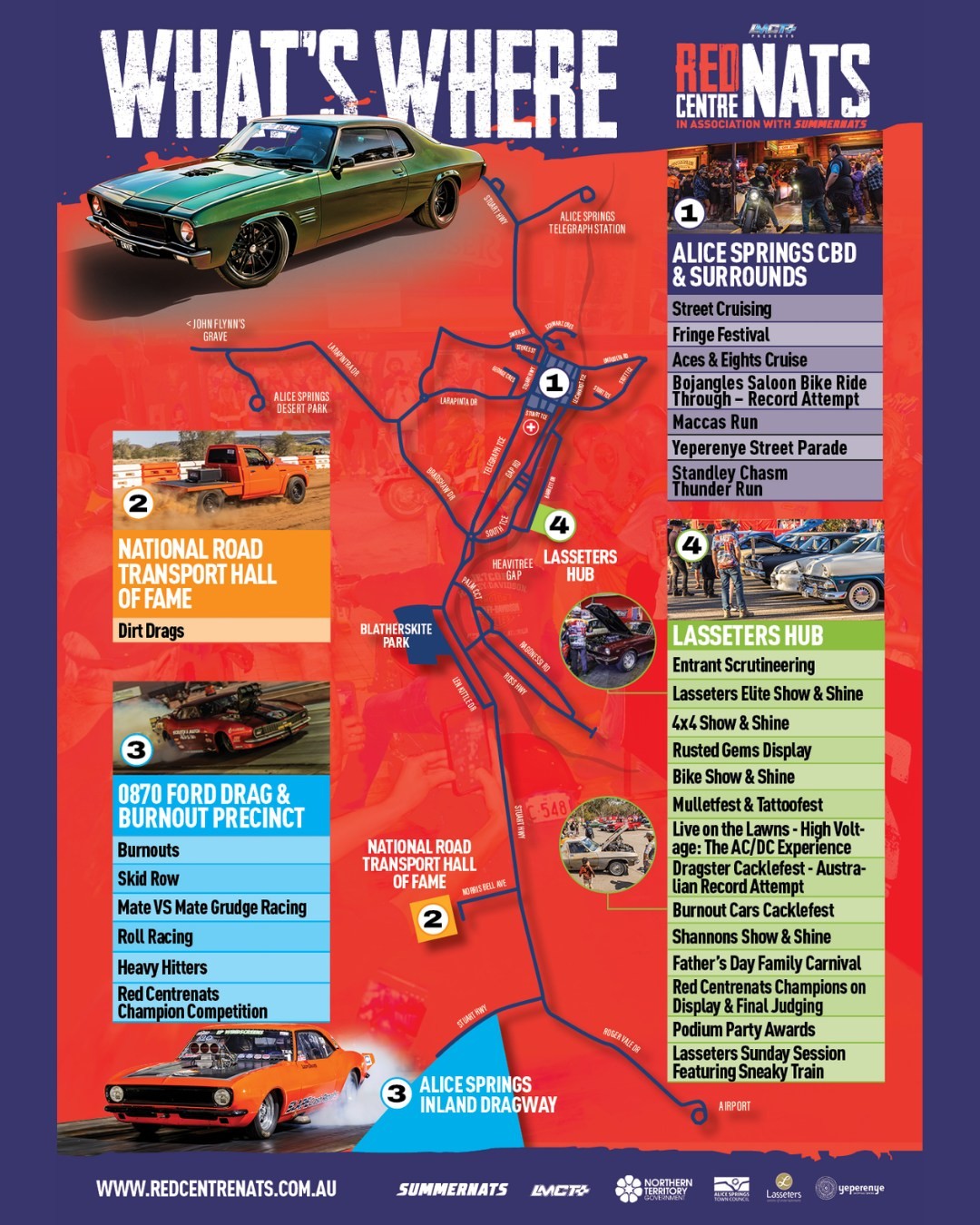Red CentreNats 12 — 4x4/Muscle spectator event in Darwin, NT on Friday 4 September 2026
