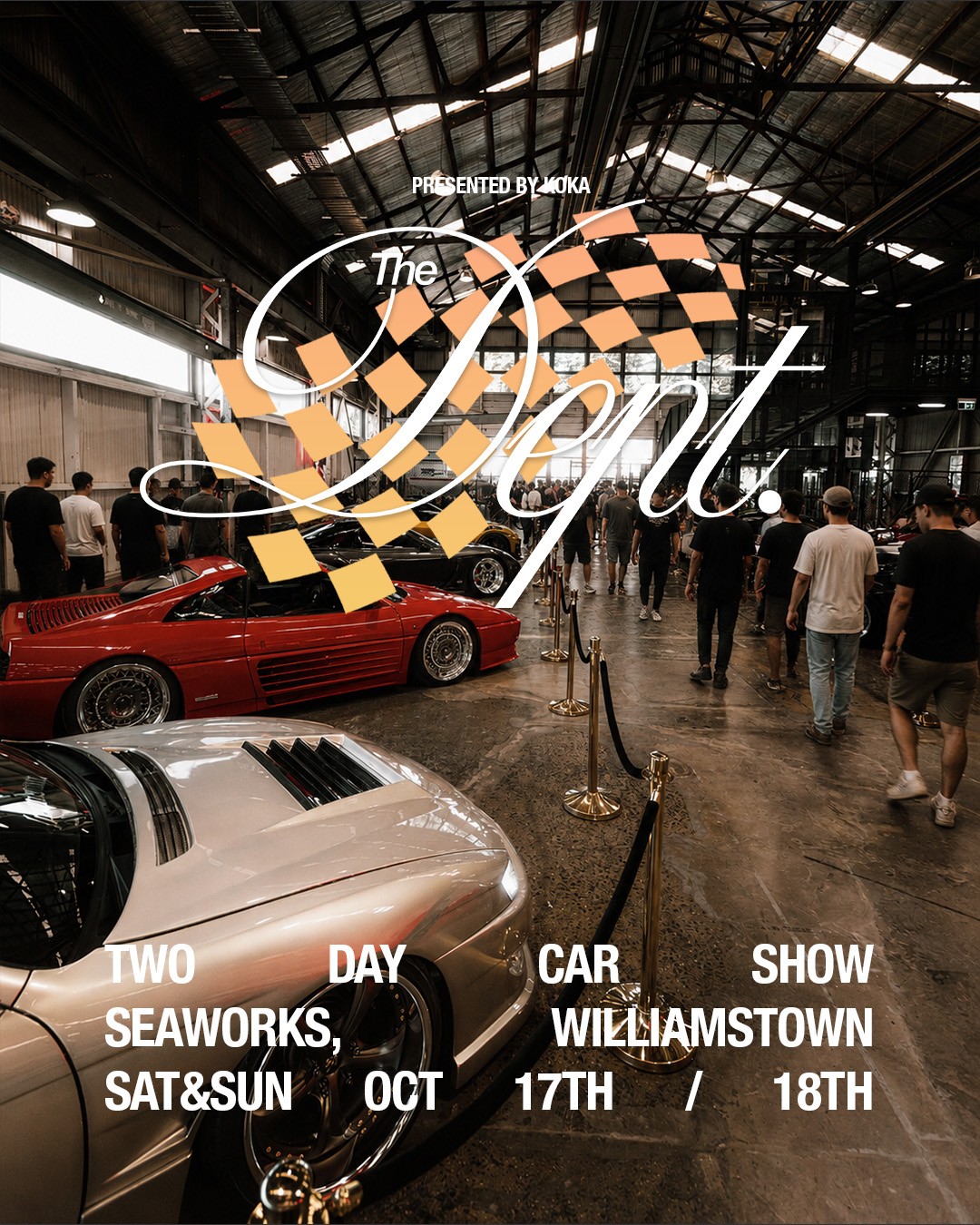 The Dept. — JDM/Exotic spectator event in Melbourne, VIC on Saturday 17 October 2026