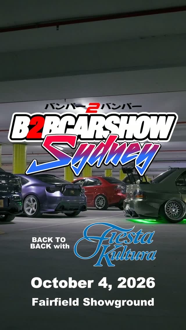 B2B Car Show Sydney x Fiesta Kultura — 4x4/Euro spectator event in Sydney, NSW on Sunday 4 October 2026
