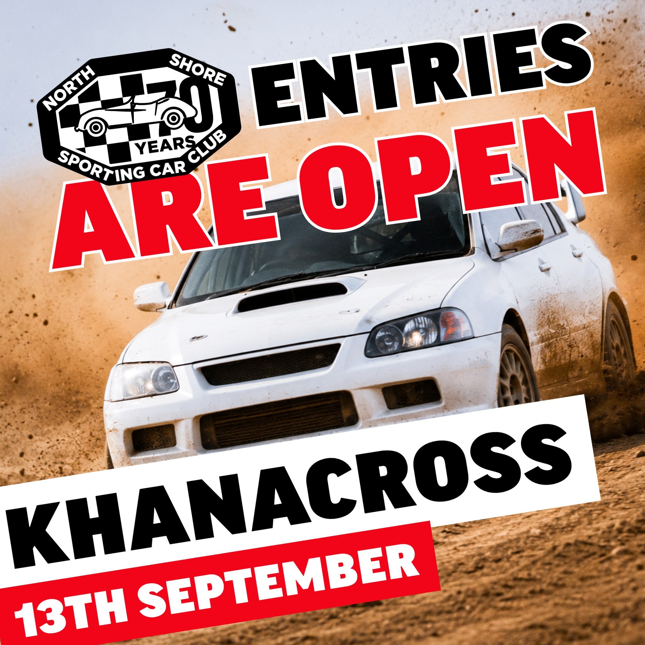 September Khanacross — track day in Bathurst, NSW on Sunday 13 September 2026