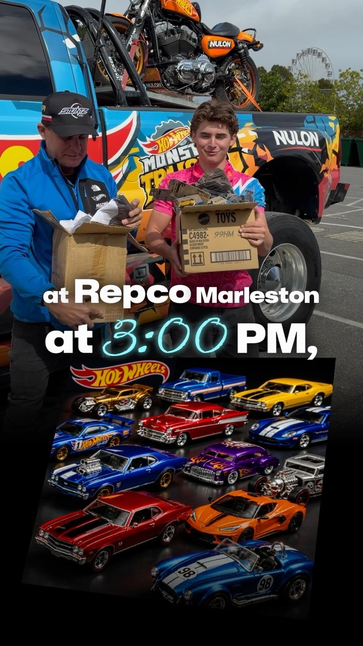 Hot Wheels Stunt Team Meet & Greet — car meet in Adelaide, SA on Wednesday 2 September 2026