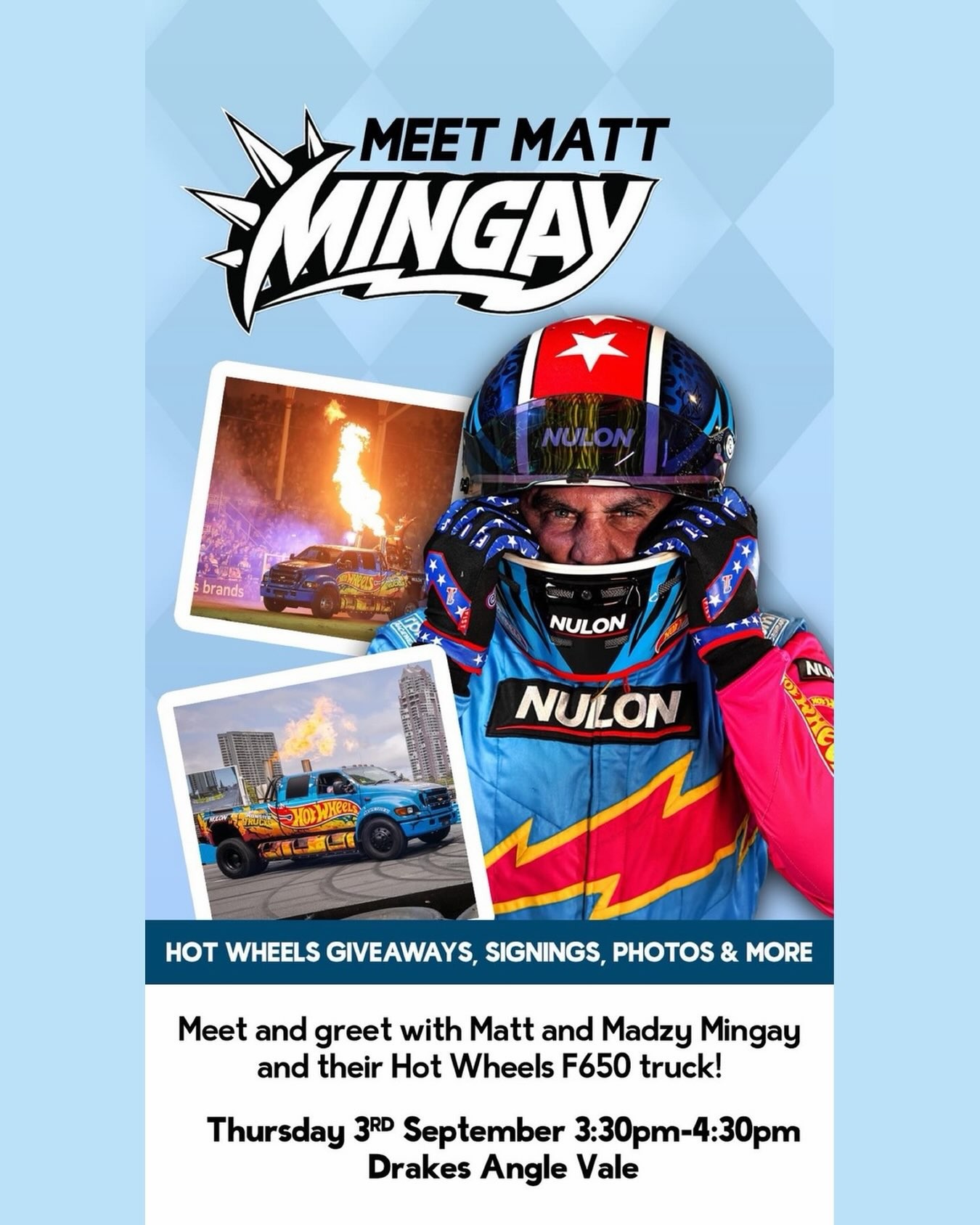 Meet Matt Mingay — car meet in Adelaide, SA on Thursday 3 September 2026