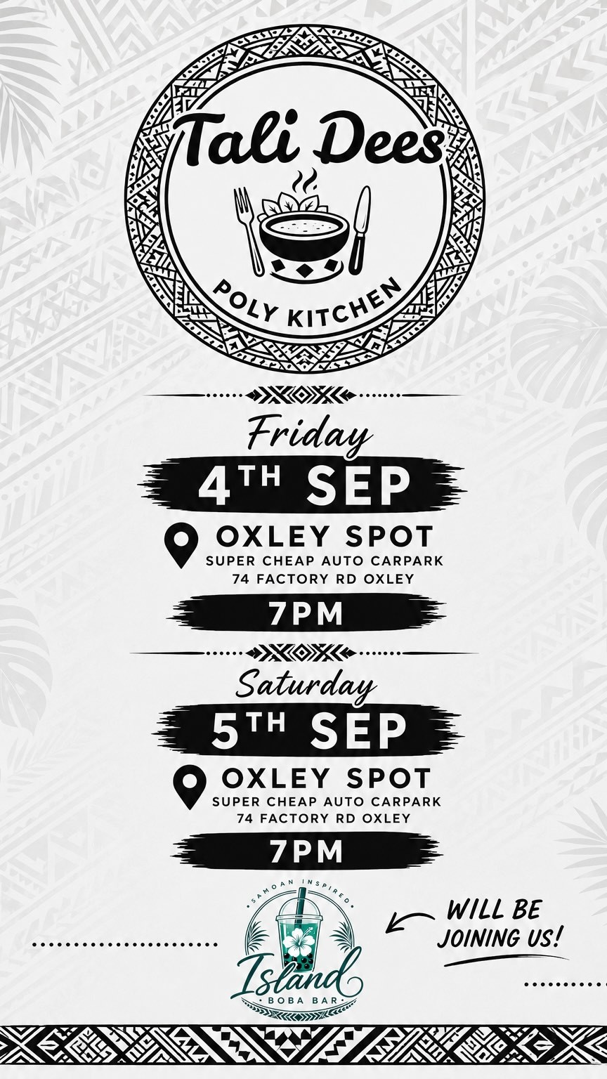 Tali Dees Poly Kitchen at Oxley — car meet in Brisbane, QLD on Friday 4 September 2026