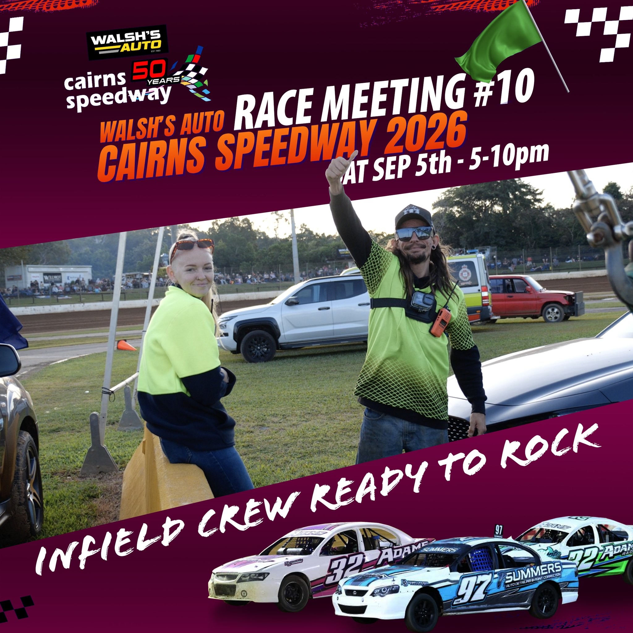 Race Meeting #10 — Muscle spectator event in Cairns, QLD on Saturday 5 September 2026