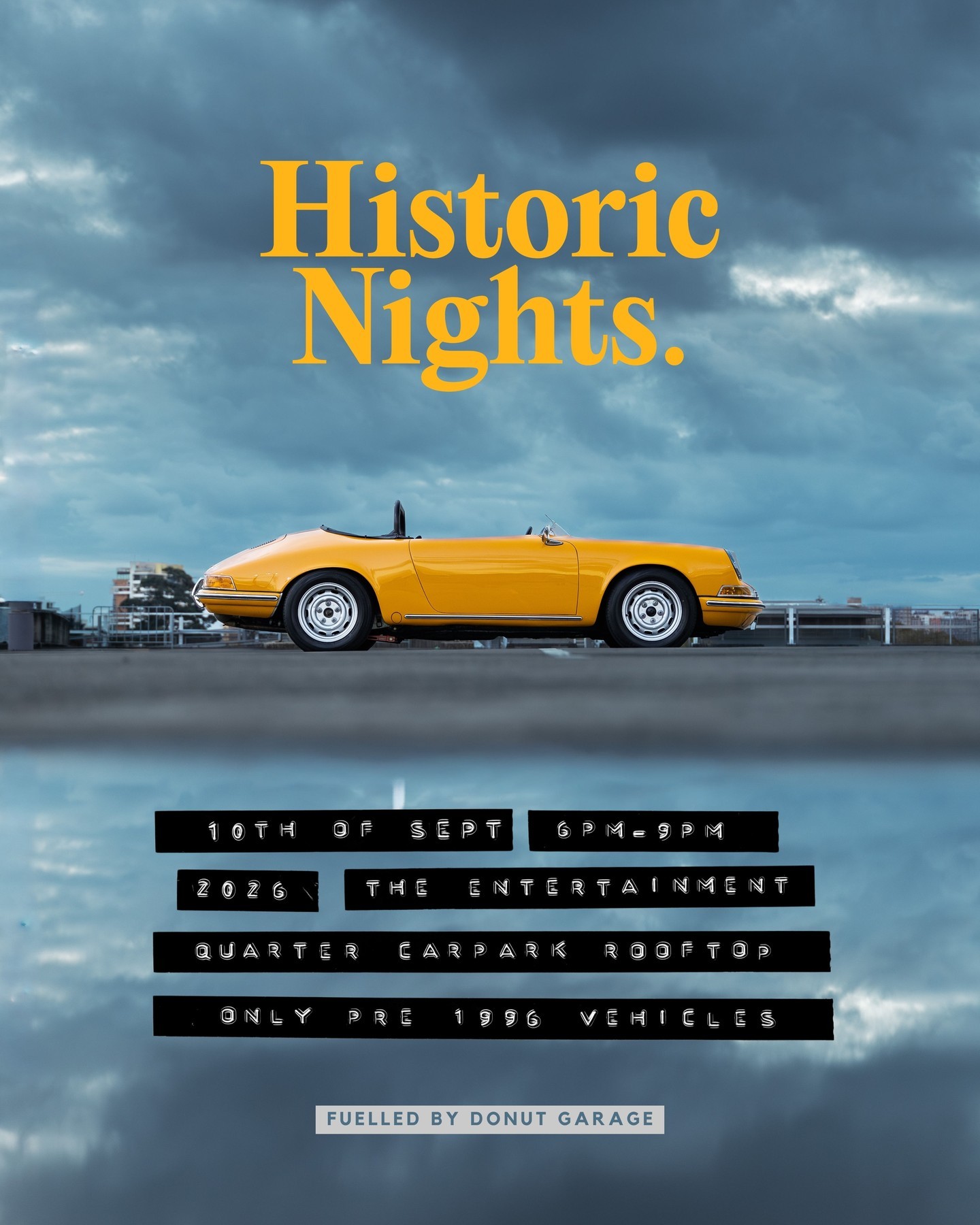 Historic Nights — Classic/Euro car meet in Sydney, NSW on Thursday 10 September 2026