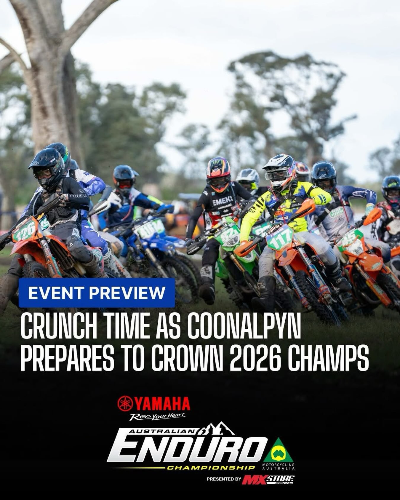 Australian Enduro Championship Rounds 11 & 12 — spectator event in Adelaide, SA on Saturday 5 September 2026
