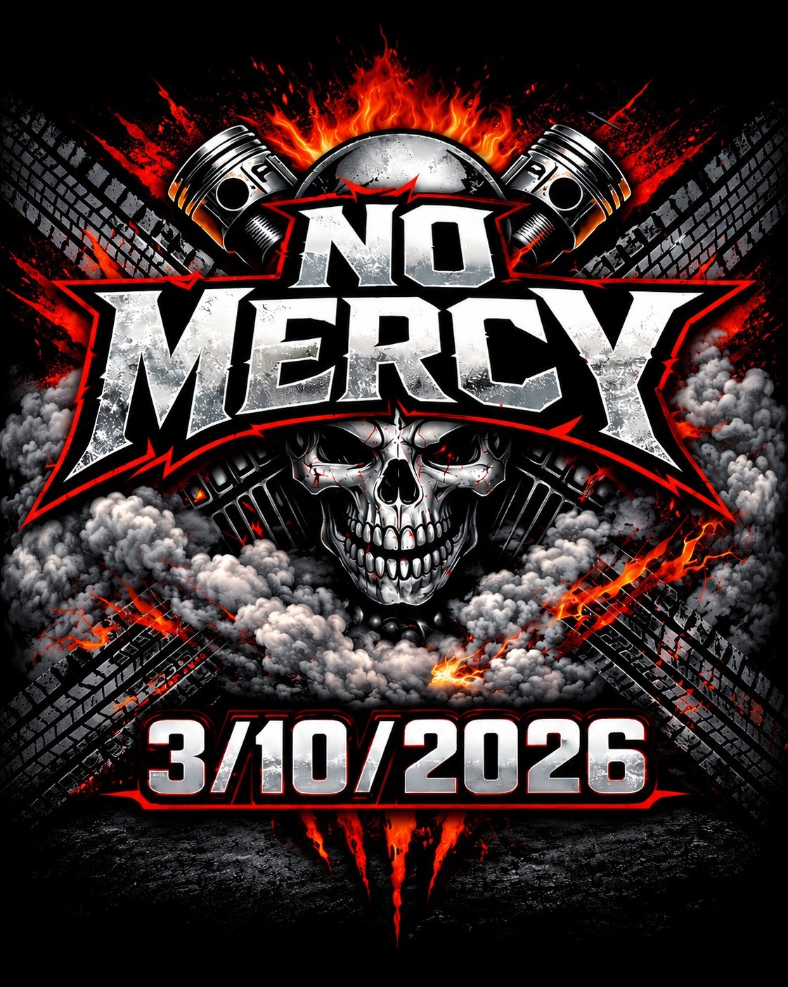 No Mercy — Muscle spectator event in Sydney, NSW on Saturday 3 October 2026
